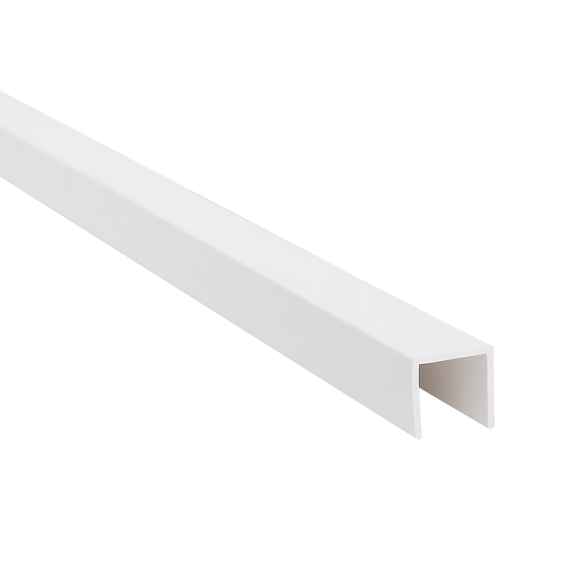 Kształtownik PCV biały 12x12x1mm 2.6m 