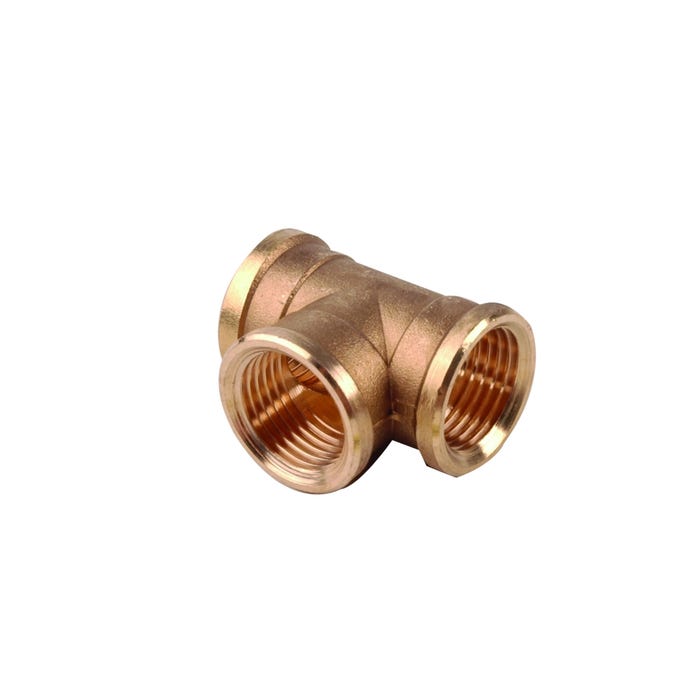 Trójnik mosięźny GW 1/2"