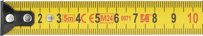 Miara zwijana, stalowa - odczyt górny. Długość: 5 m, szerokość: 19 mm - YATO YT-71320 4