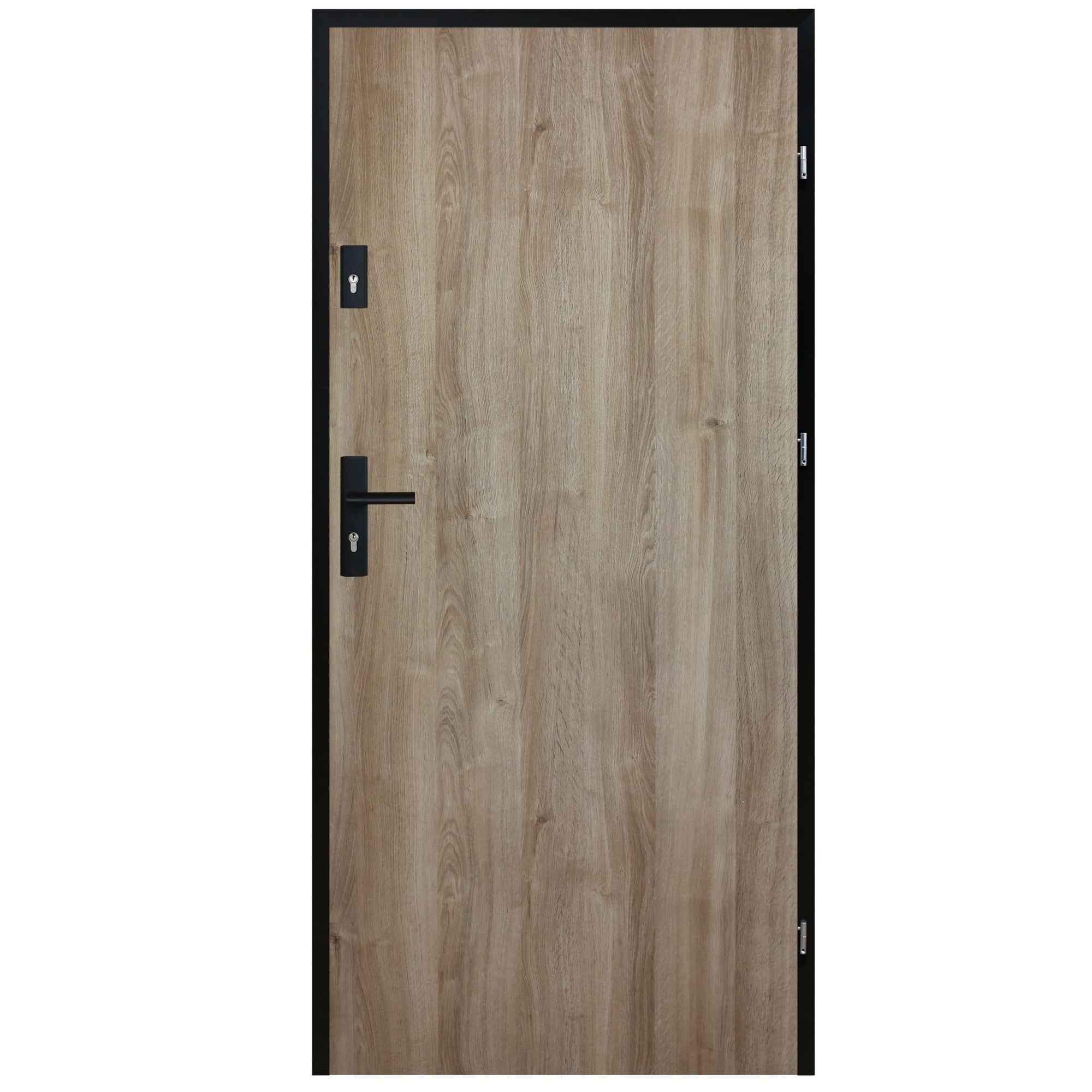 Drzwi wejściowe wewnątrzlokalowe Orion 80 cm prawe otwierane na zewnątrz dąb naturalny 0