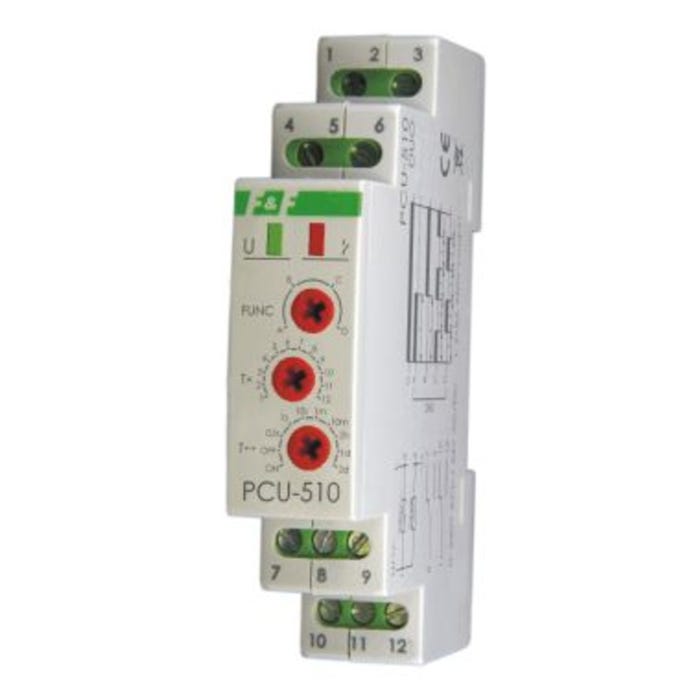 Przekaźnik czasowy PCU-510 DUO F&F