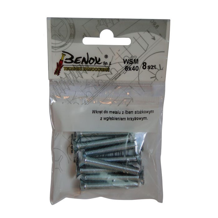 Wkręt metryczny M5x20 mm (22 szt.)