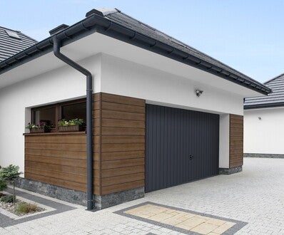 Brama uchylna ręczna RAL 7016 2475X2175 cm 3