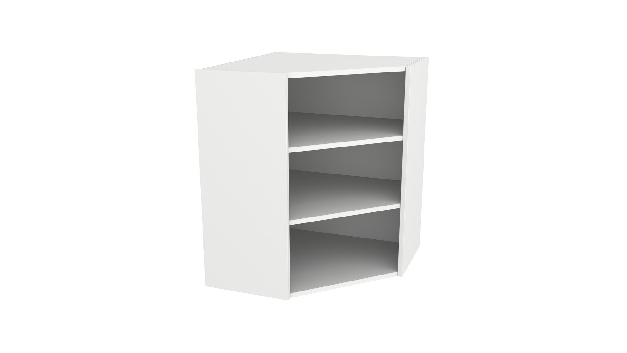 Korpus szafki kuchennej górny narożnik biały 60x60cm