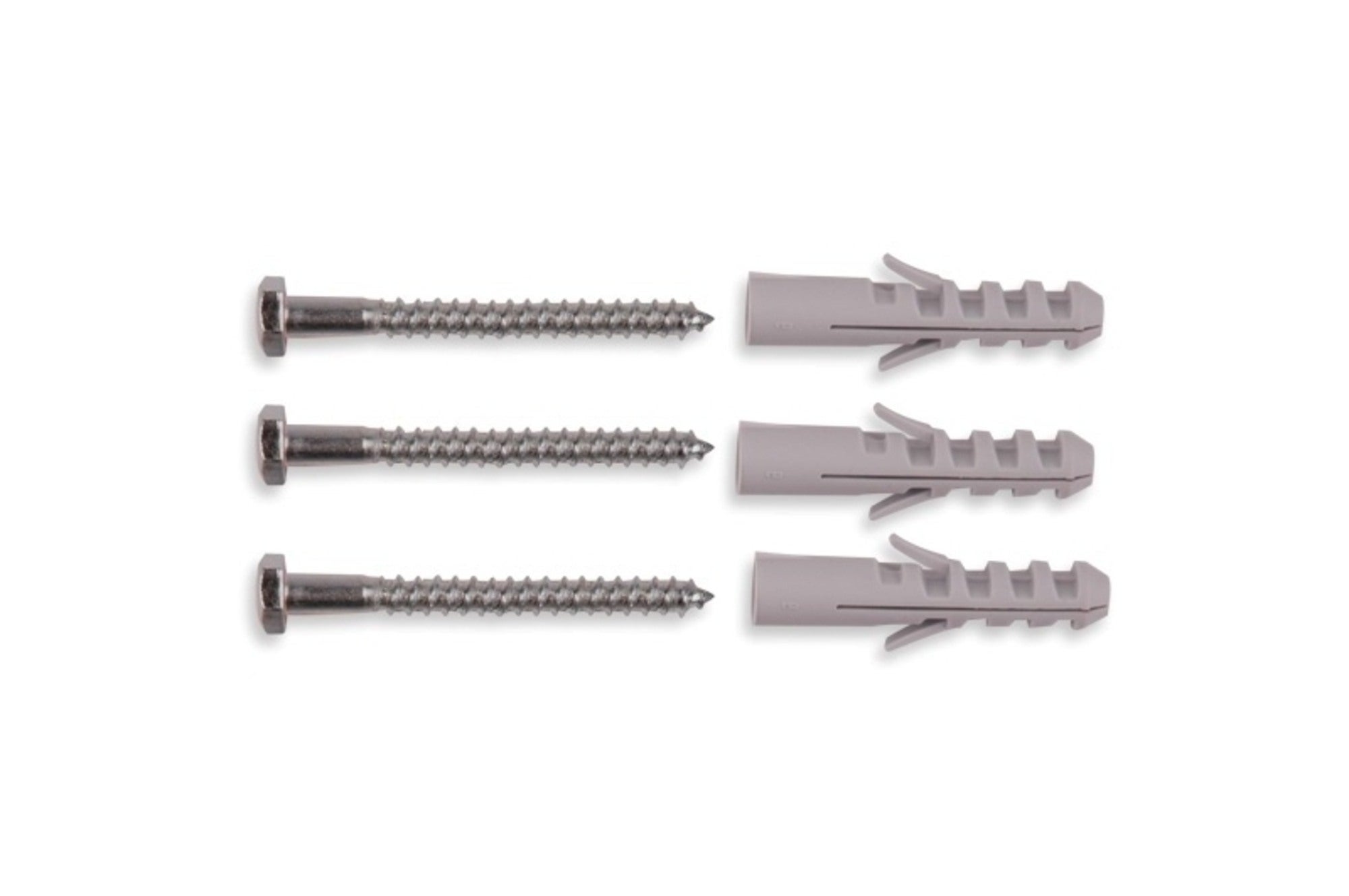 Kołek uniwersalny 10x50 mm z wkrętem kluczowym 6.0x80 mm (3 szt.)