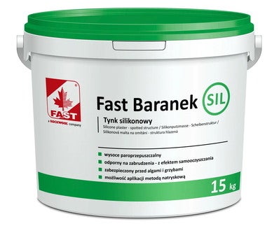 Tynk silikonowy Fast baranek SIL 1,5mm 15 kg 