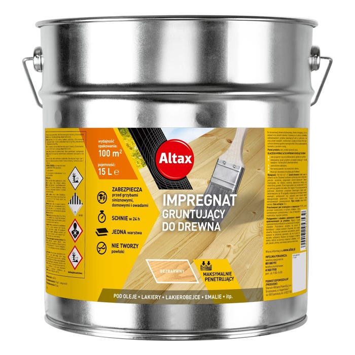Impregnat gruntujący Altax 15l