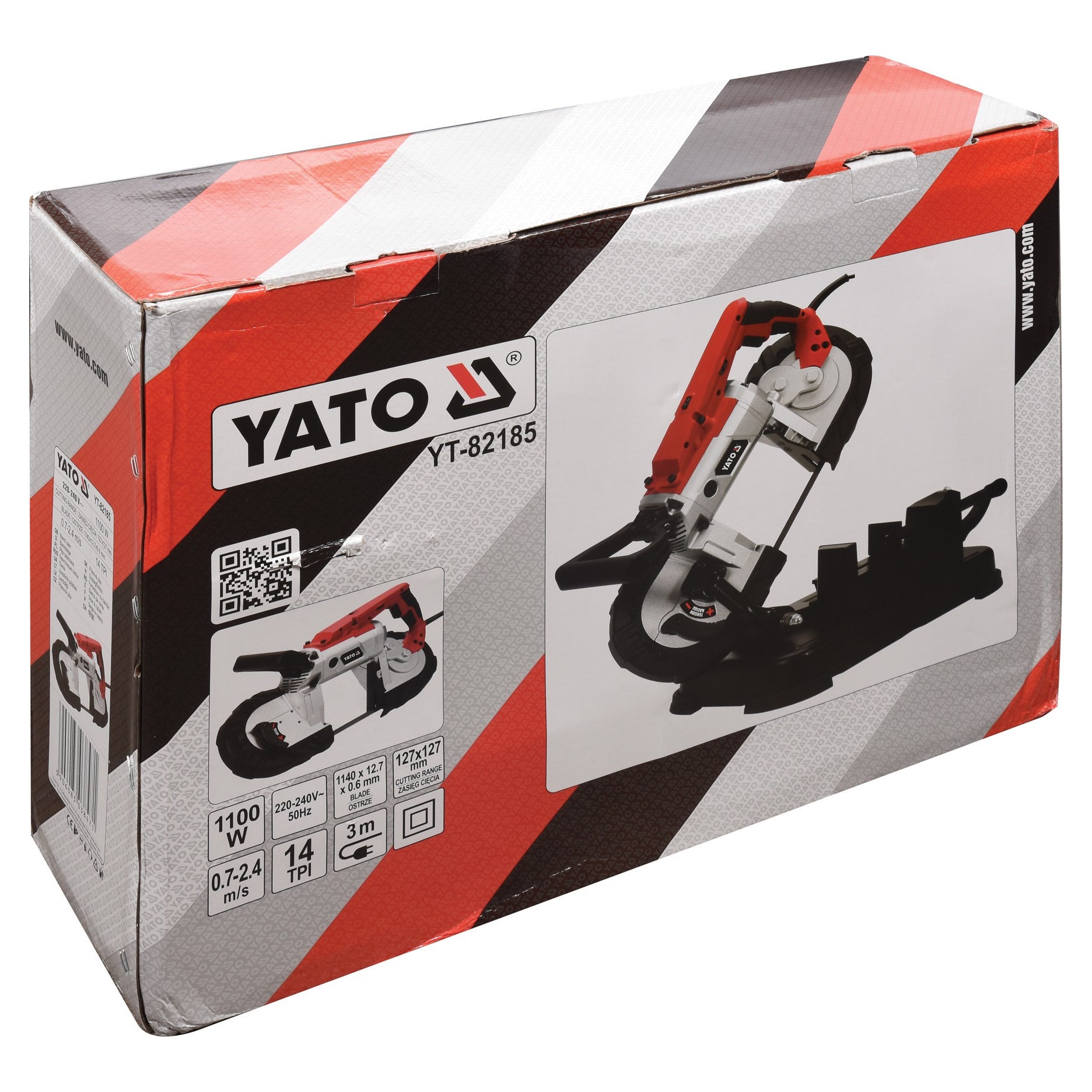 Piła taśmowa do metalu 1100W YT-82185 Yato 1