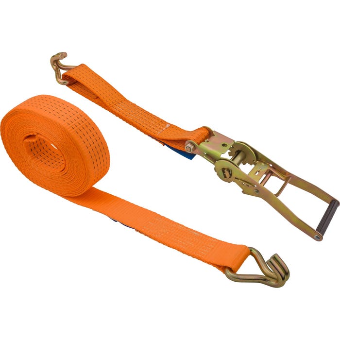 Pas transportowy z napinaczem hak-hak 5000 kg 8 mx50 mm