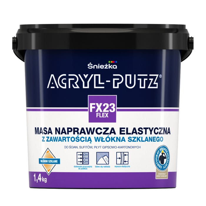 Gładż szpachlowa Śnieżka Acryl Putz Flex 1,4kg
