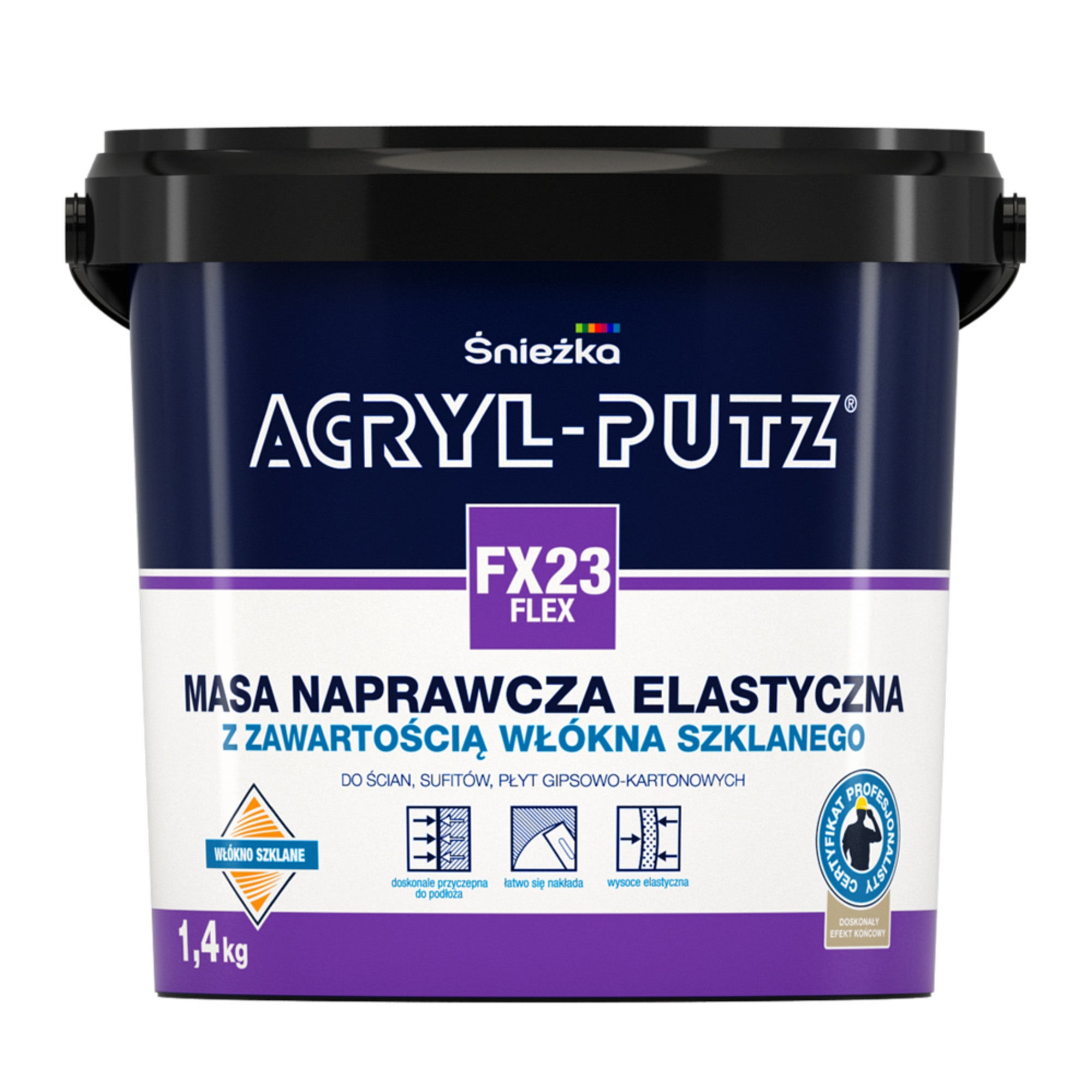Masa szpachlowa Śnieżka Acryl Putz Flex 1,4kg 0