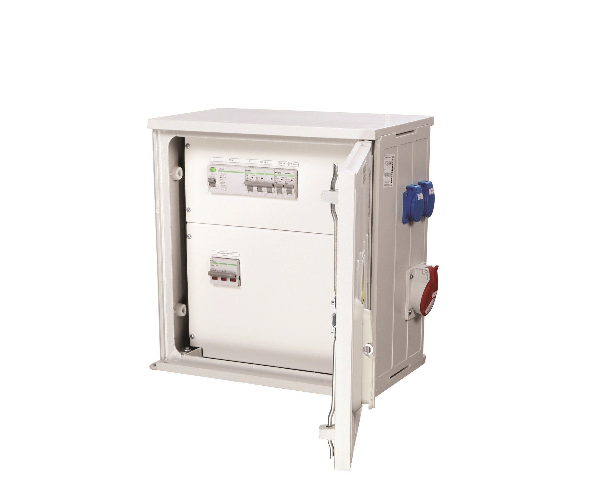 Rozdzielnica budowlana RB-1/4 1x16A/5P 4x230V + zabezpieczenia 0