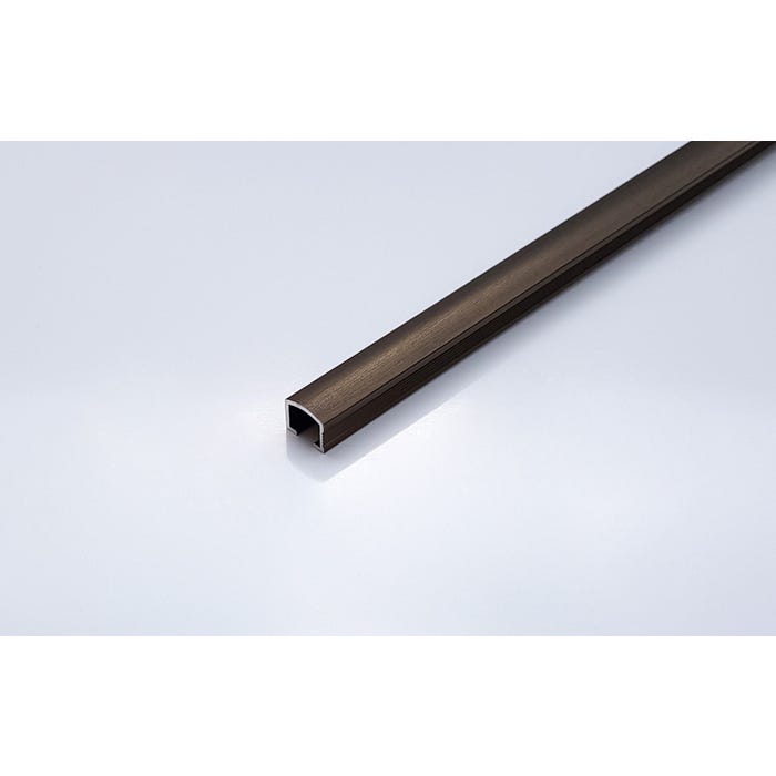 Listwa aluminiowa Bronze brushed BSB10 1x1x270 cm