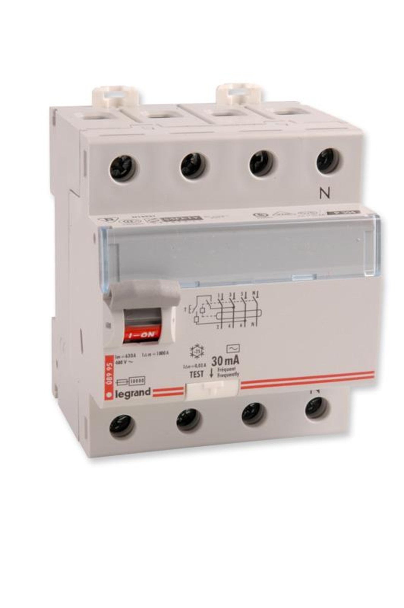 Wyłącznik różnicowoprądowy P304 4P 40A 30mA AC TX3 411708 Legrand