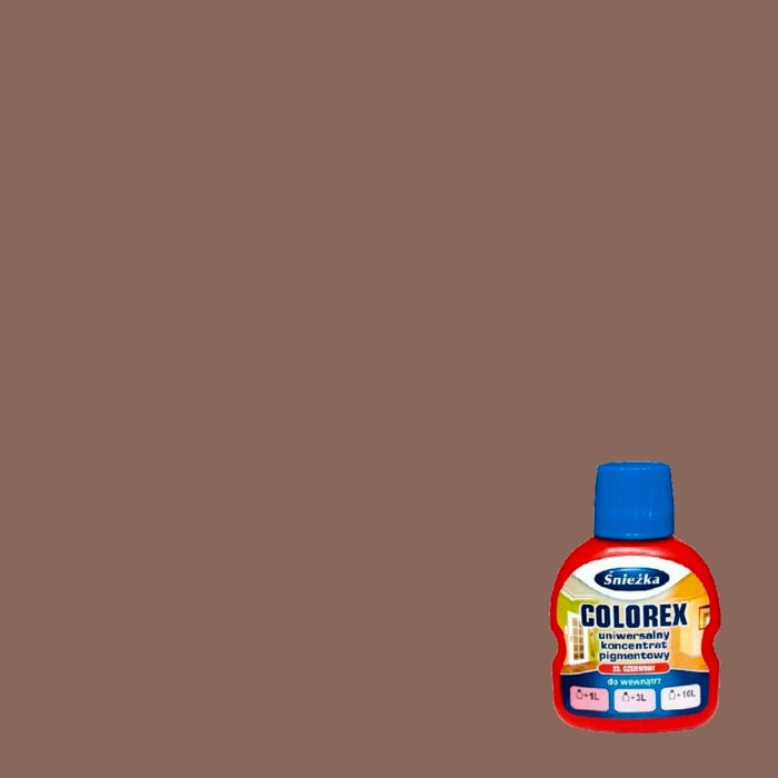 Pigment do kolorowania Śnieżka Colorex brąz ciemny 100 ml