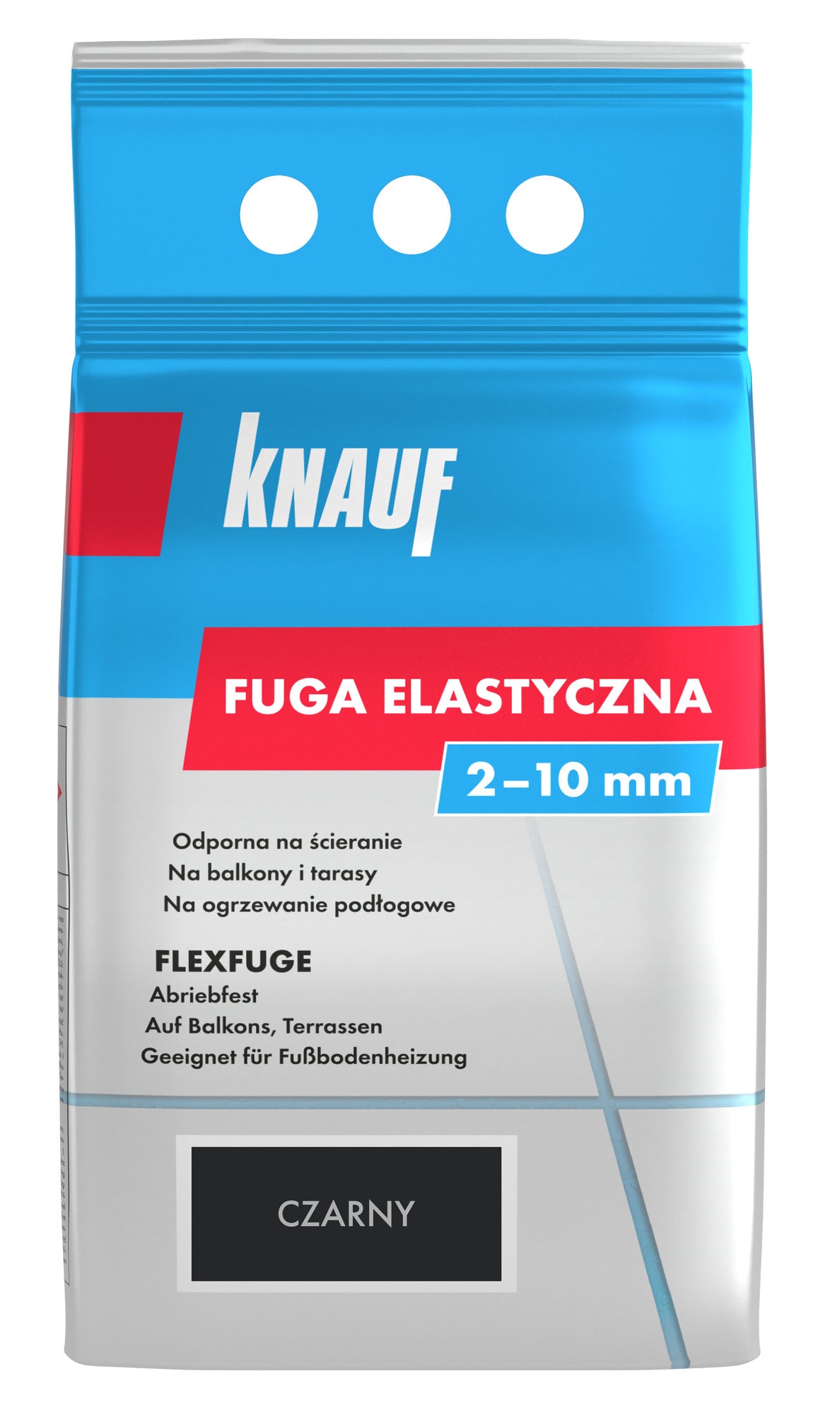 Fuga elastyczna Knauf czarny 4 kg