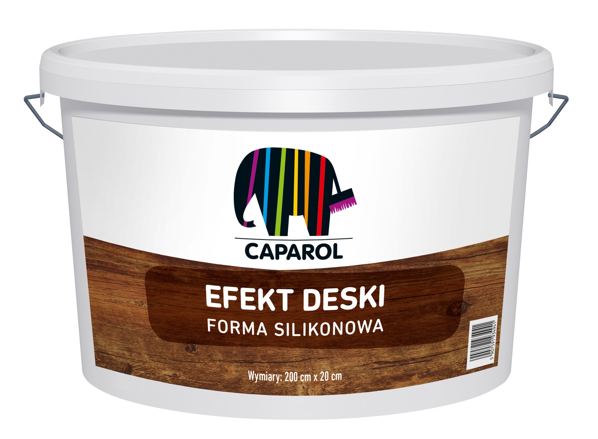 Forma silikonowa do efektu deski Caparol Wood W1 20X200 cm 0