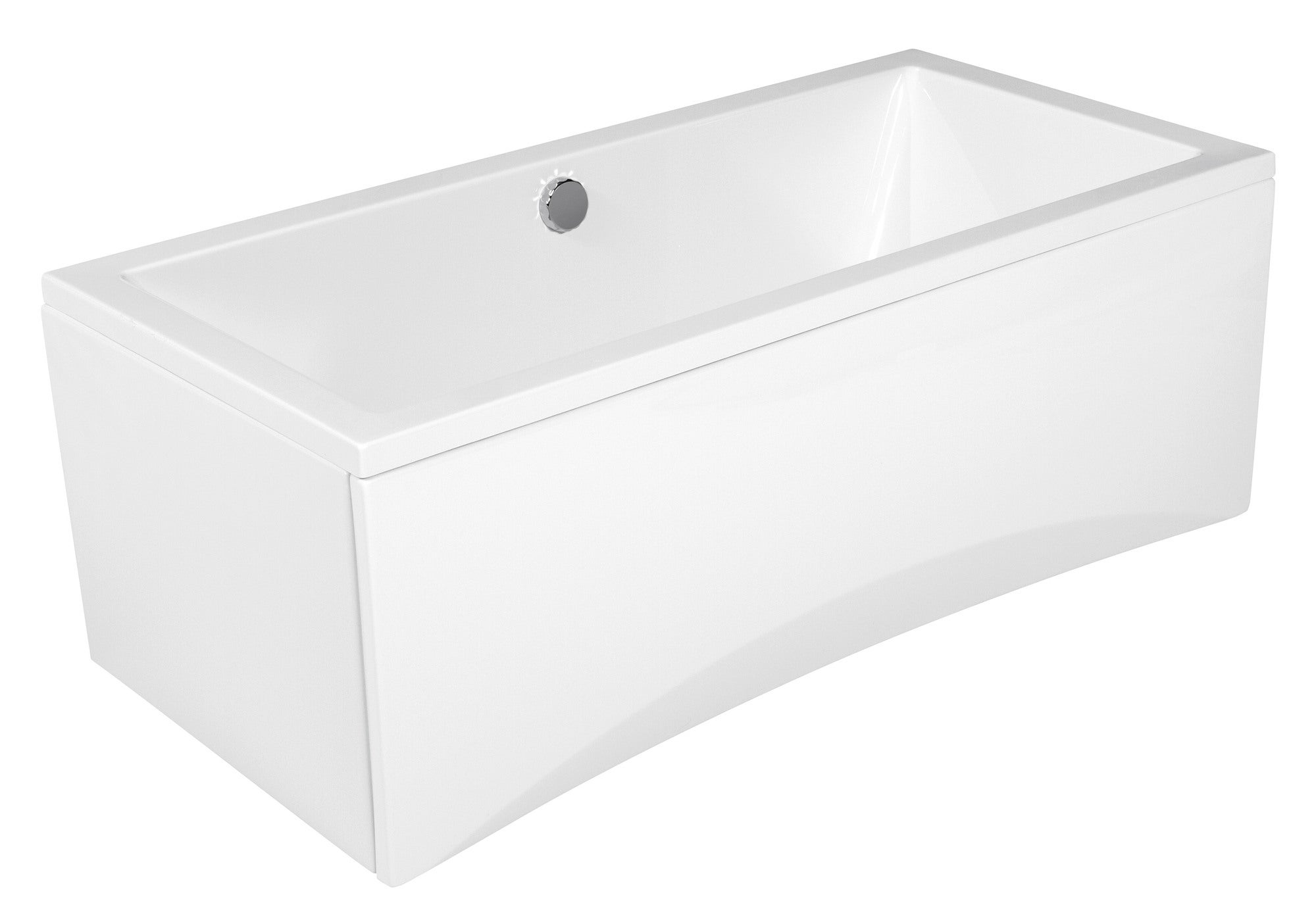 Wanna prostokątna Cersanit Intro 160x75 AZBR1000030036 1