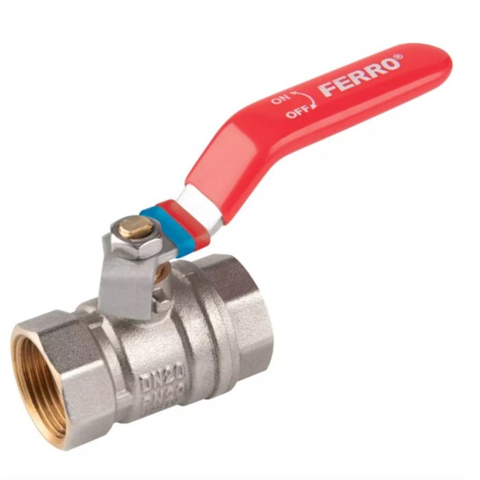 Zawór kulowy wodny 1/2" standardowy
