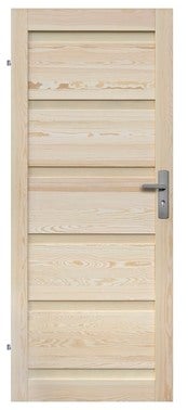 Skrzydło pełne Genewa 90 lewe sosna surowa