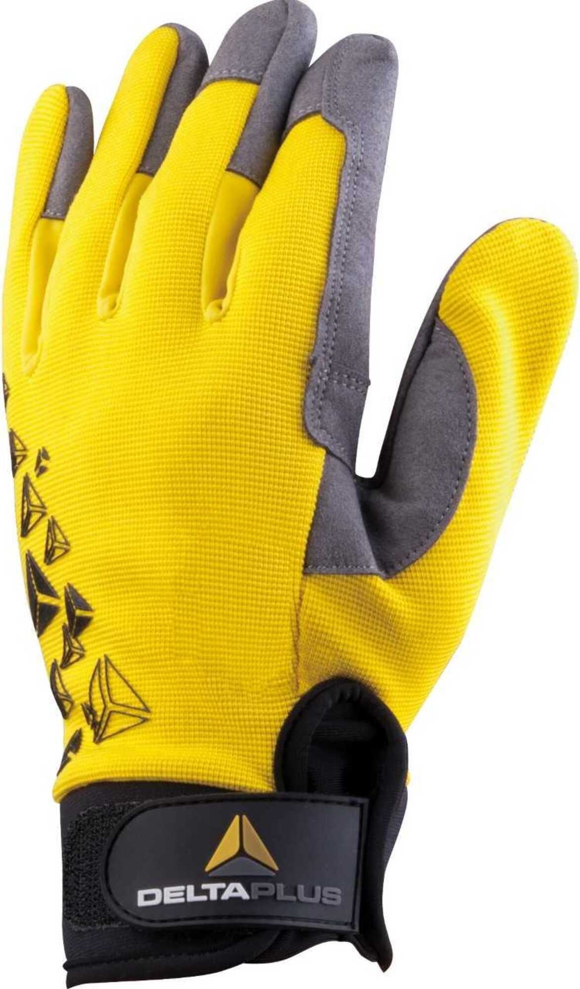 Rękawice wzmacniane skórą VV901 BOREE Delta Plus, rozm. 9 (L) 0