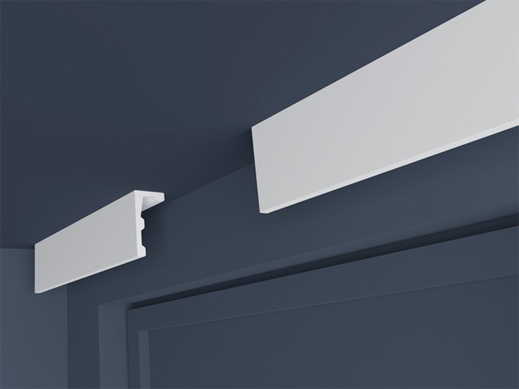 Sztukateria ścienna listwa EK-1 maskownica karnisza 1