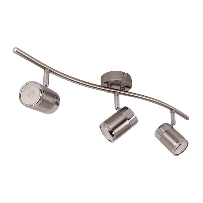 Lampa ścienno-sufitowa GU10 OLAF 3xGU10 35W kolor chrom