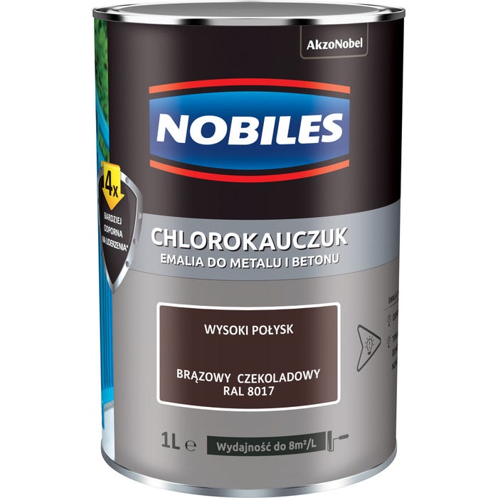 Chlorokauczuk Brązowy Czekoladowy  0,9L