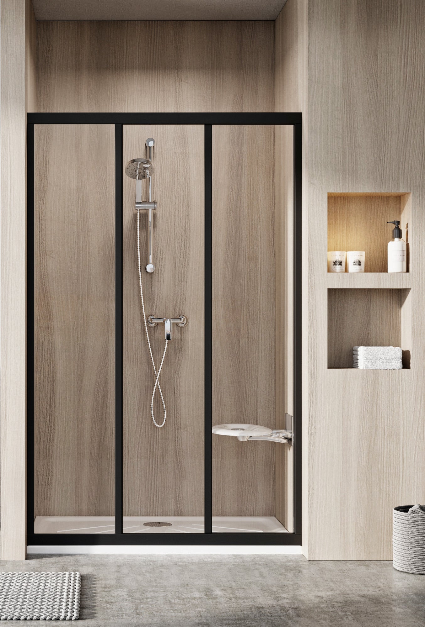 Drzwi prysznicowe Ravak Supernova 80x198 cm 