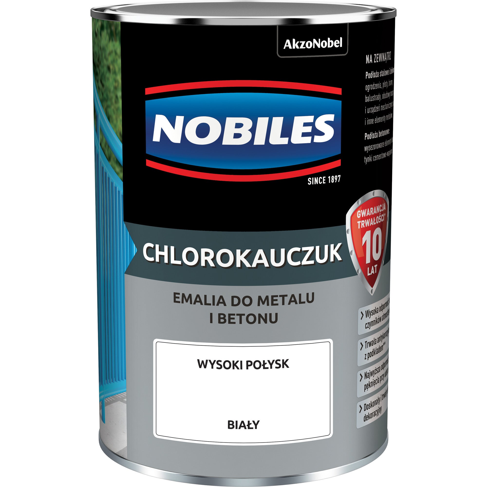 Chlorokauczuk Biały 0,9L