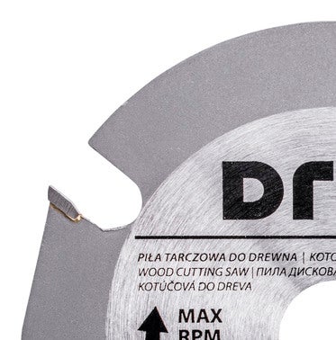 Piła widiowa do drewna 125 mm, 3Z, otwór 22,2 1