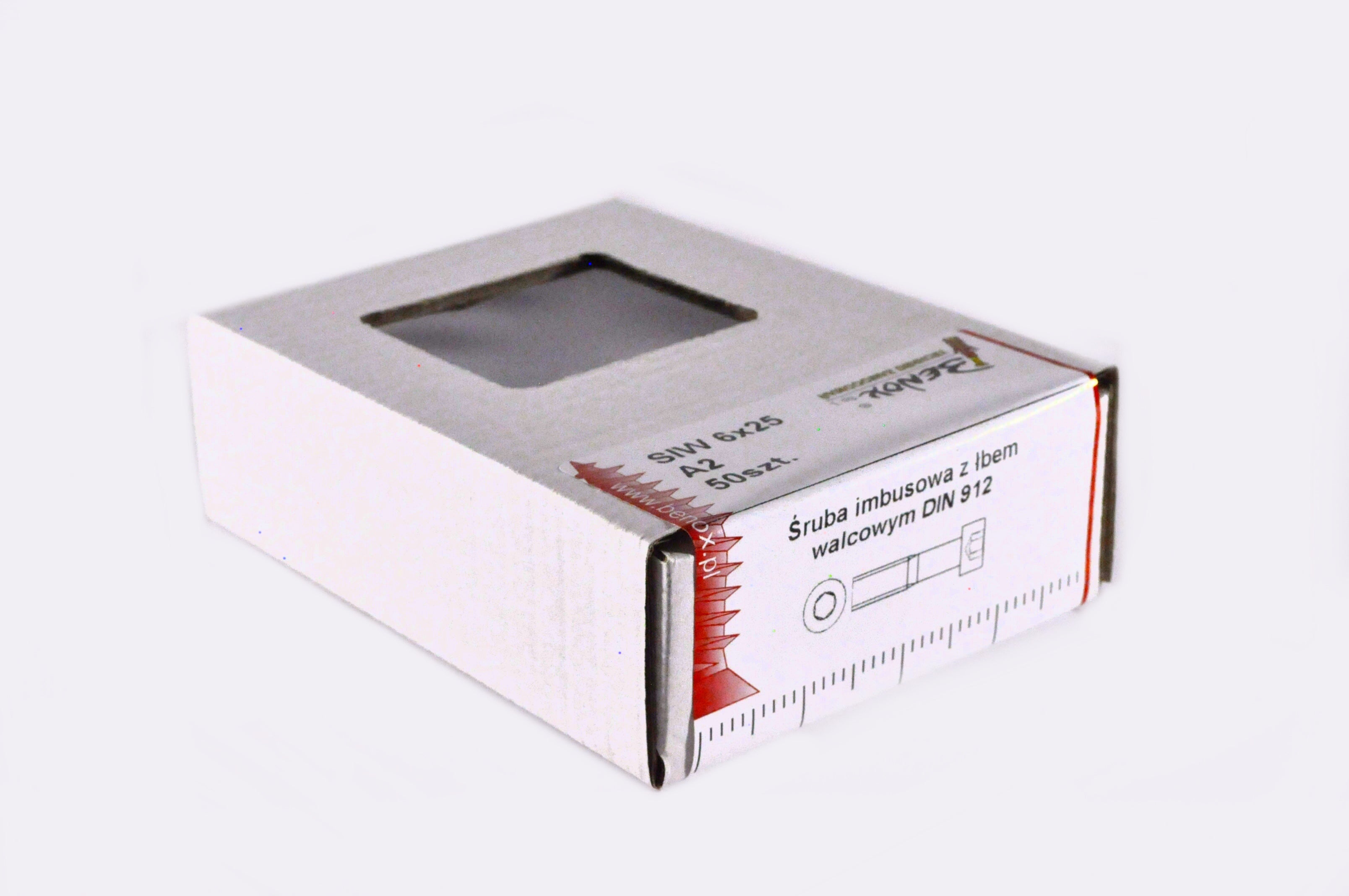 Śruba M6x25 mm DIN 912 (50 szt.) 1