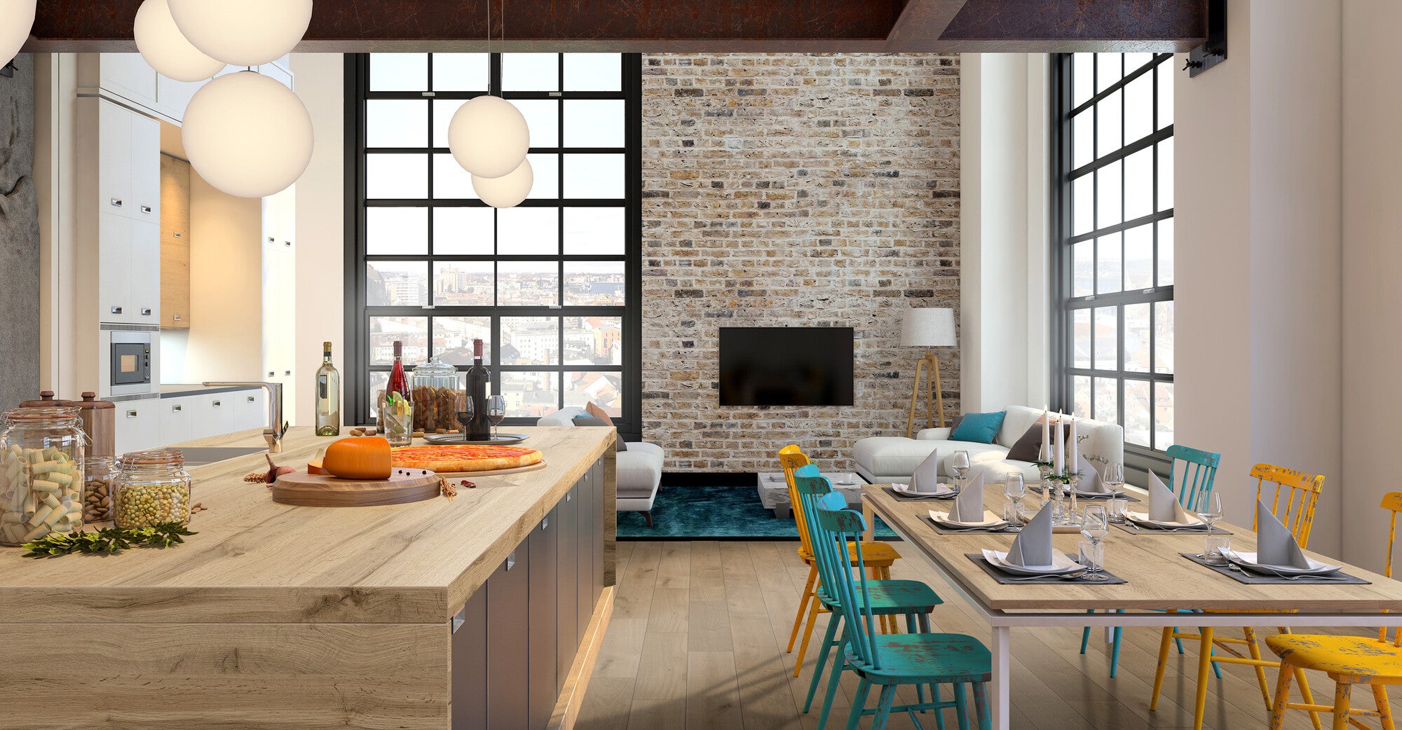 Blat kuchenny roboczy Dąb Wotan 5402 3040x600x28 mm 1