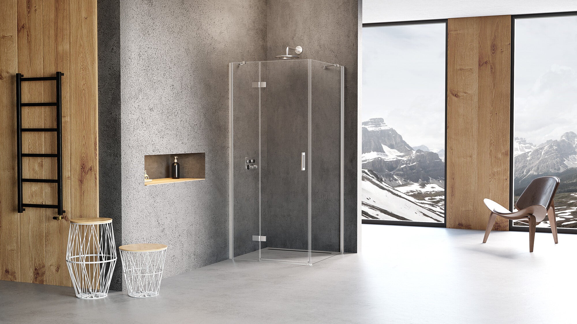 Kabina prysznicowa Kabri Primera lewa 120x80 cm 1