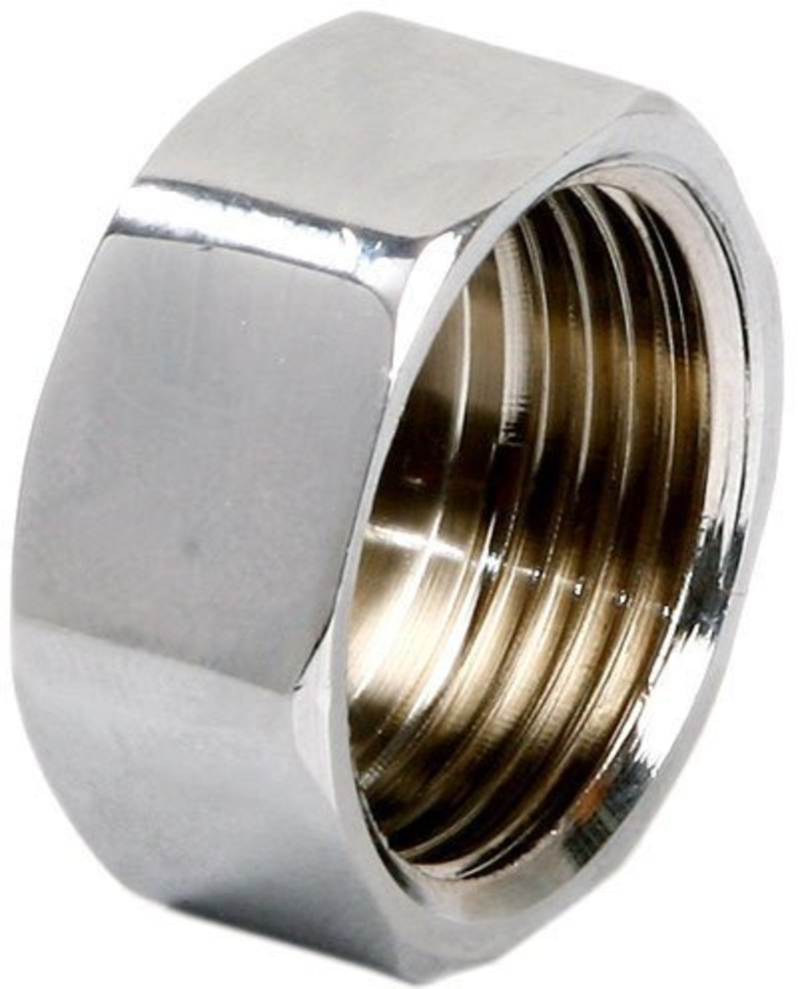 Zaślepka mosiężna 1/2" chrom 1