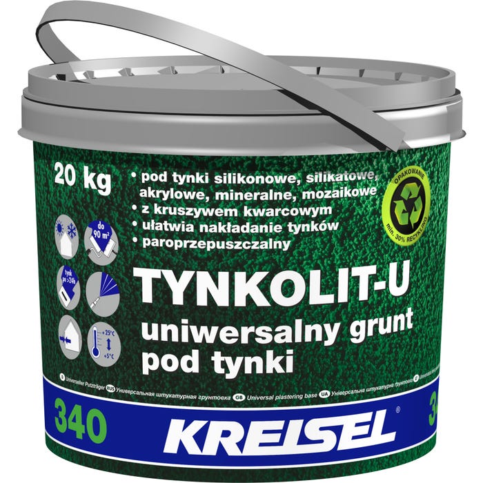 TYNKOLIT-U 340 uniwersalny grunt pod tynki 7 kg
