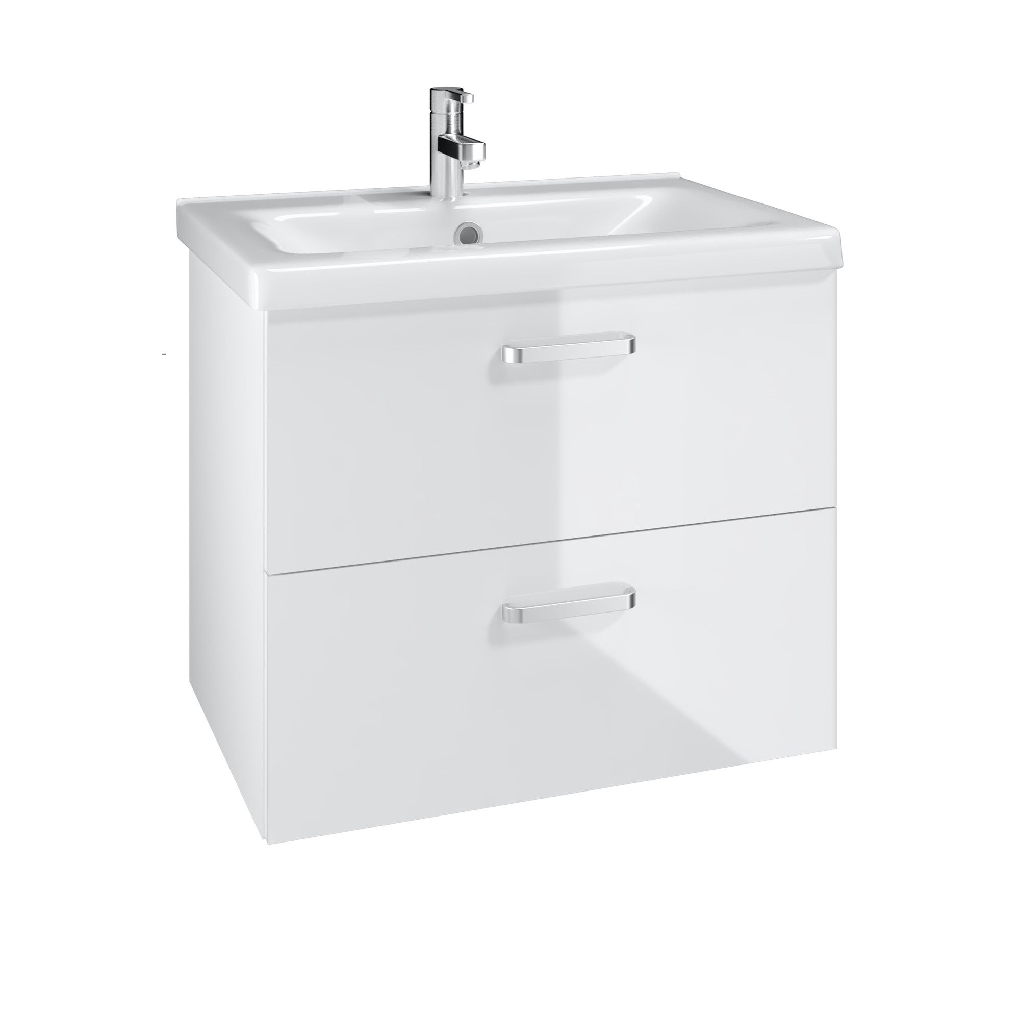 Zestaw szafka z umywalką Luki New 60 cm biała