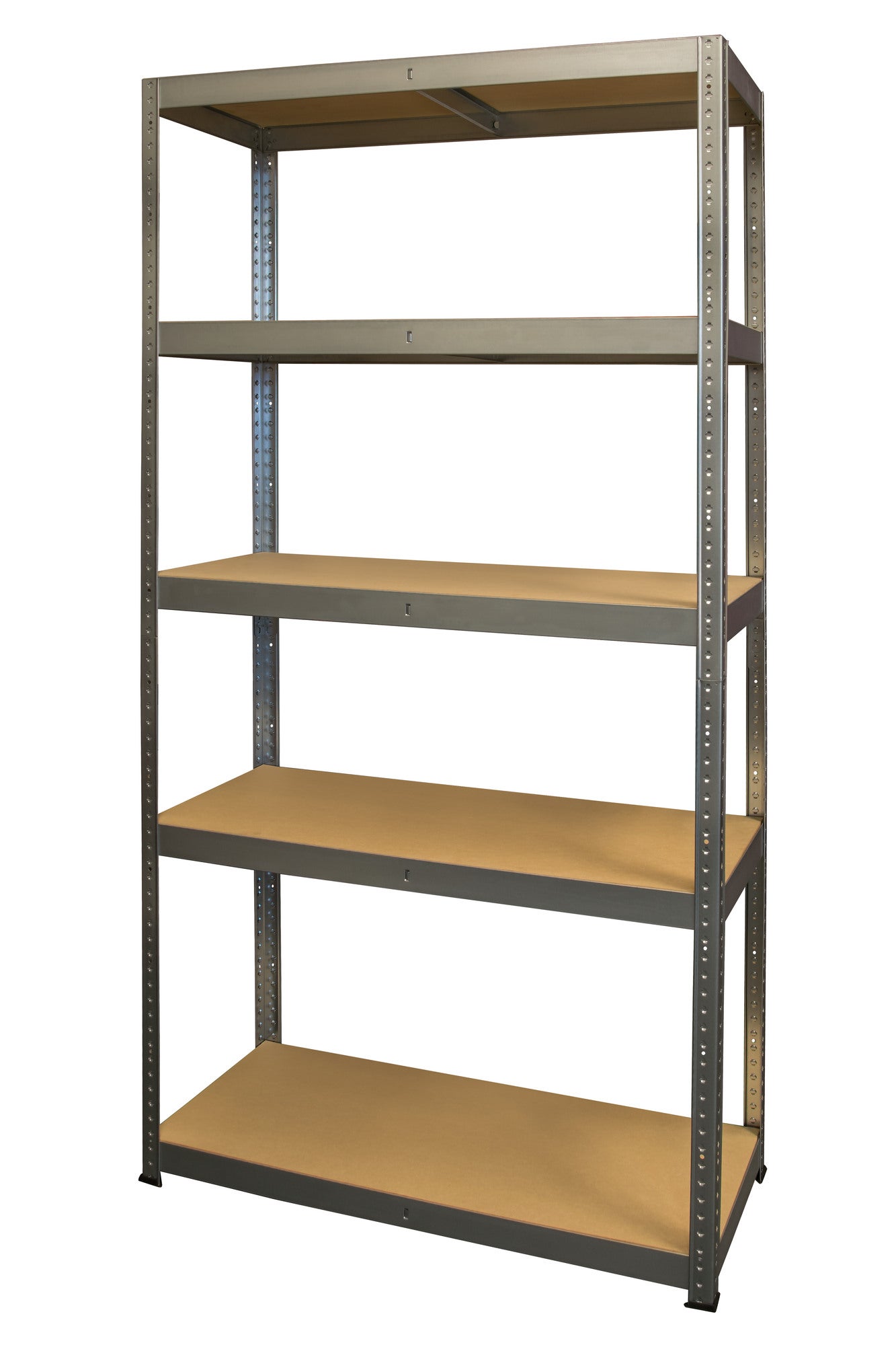 Regał magazynowy wym. 180x80x35 cm, 5 półek, nośność 175 kg