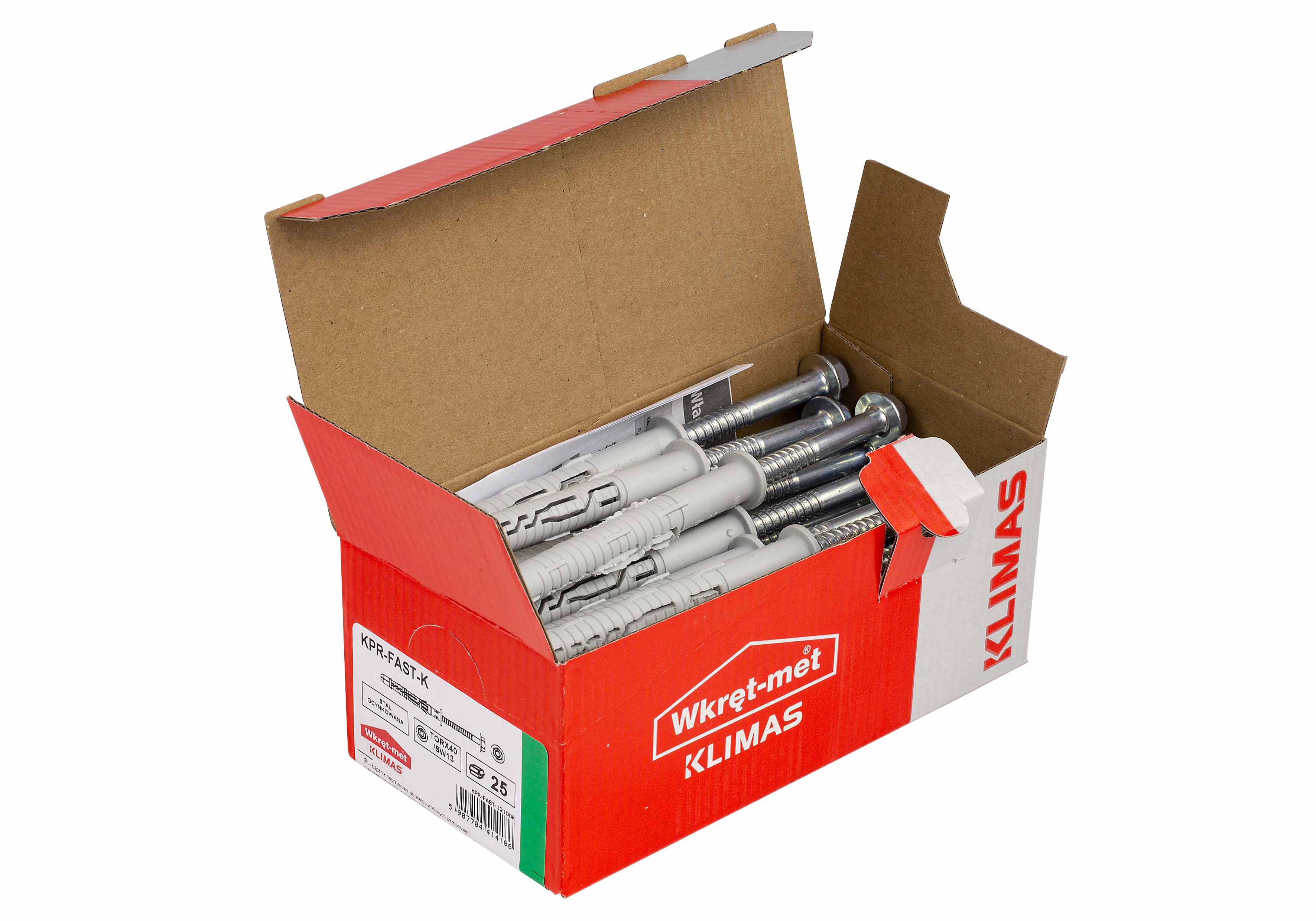 Kołek ramowy rozporowy 12x200 mm (25 szt.) 2