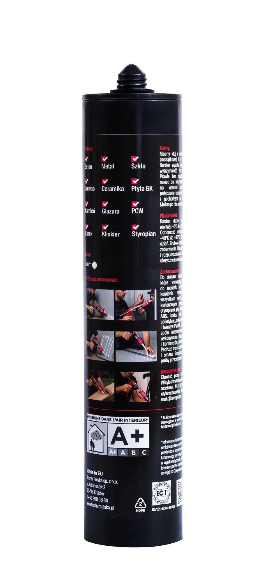 Klej montażowy LionBond fischer 290ml 1