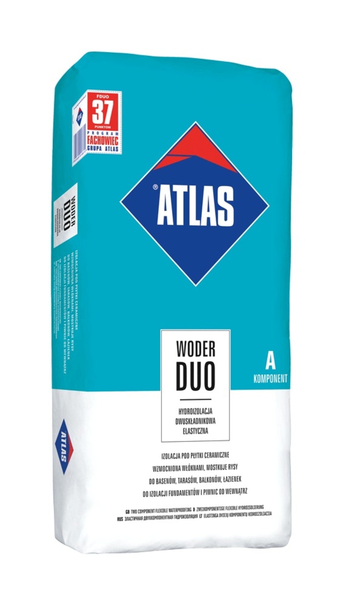 Hydroizolacja Atlas Woder Duo, komponent A 24 kg 0