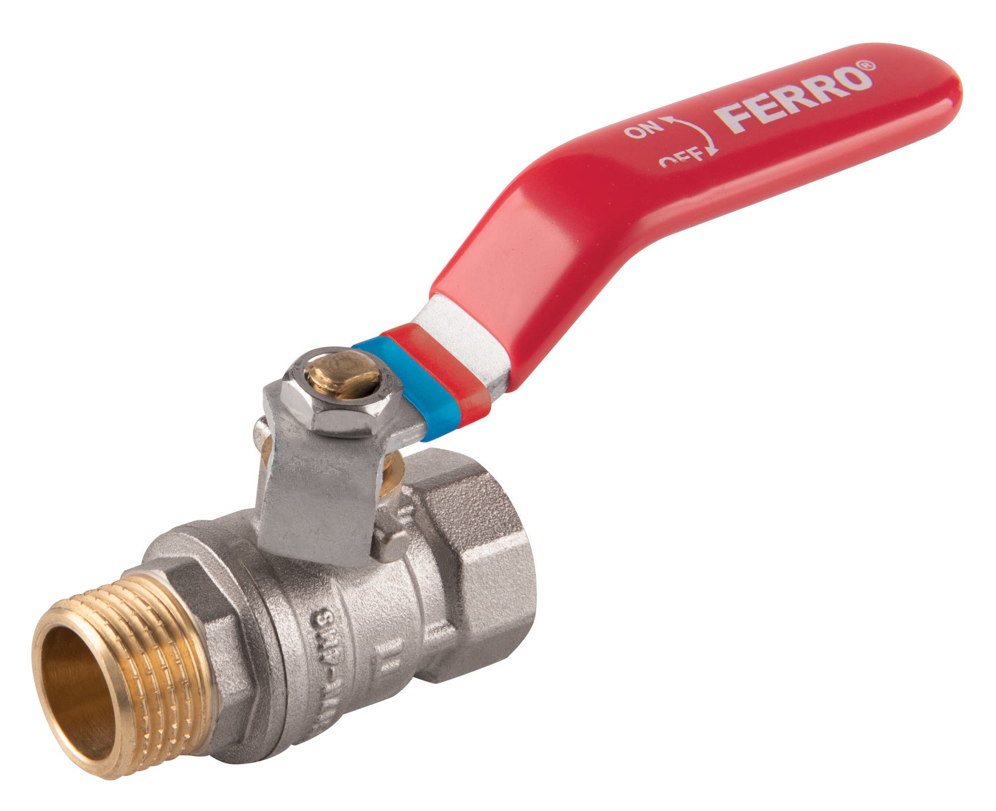 Zawór kulowy Standard GW/GZ 1/2" z dźwignią