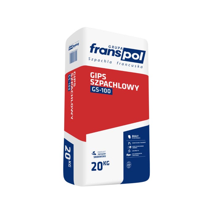Gips szpachlowy  Franspol GS-100 20 kg