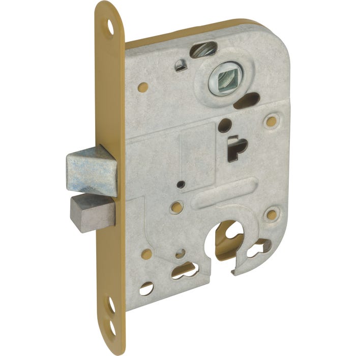 Zamek wpuszczany na wkładkę 72/45 mm