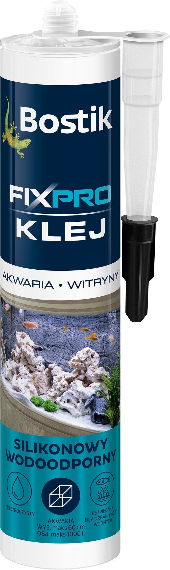 Klej do szkła akwariowego bezbarwny 310ml