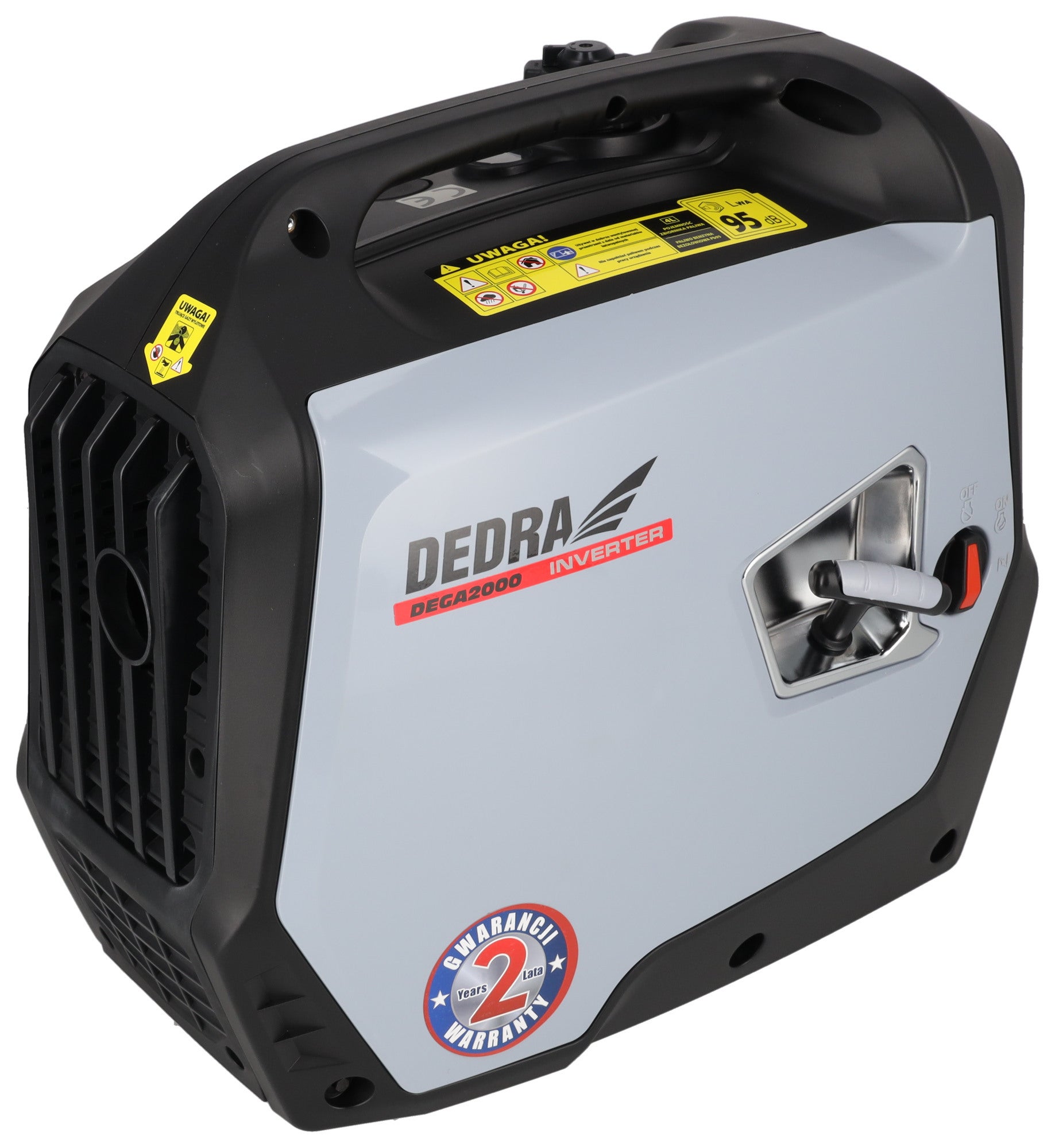 Agregat prądotwórczy inwertorowy 1,8/2,0kW DEDRA DEGA2000 2