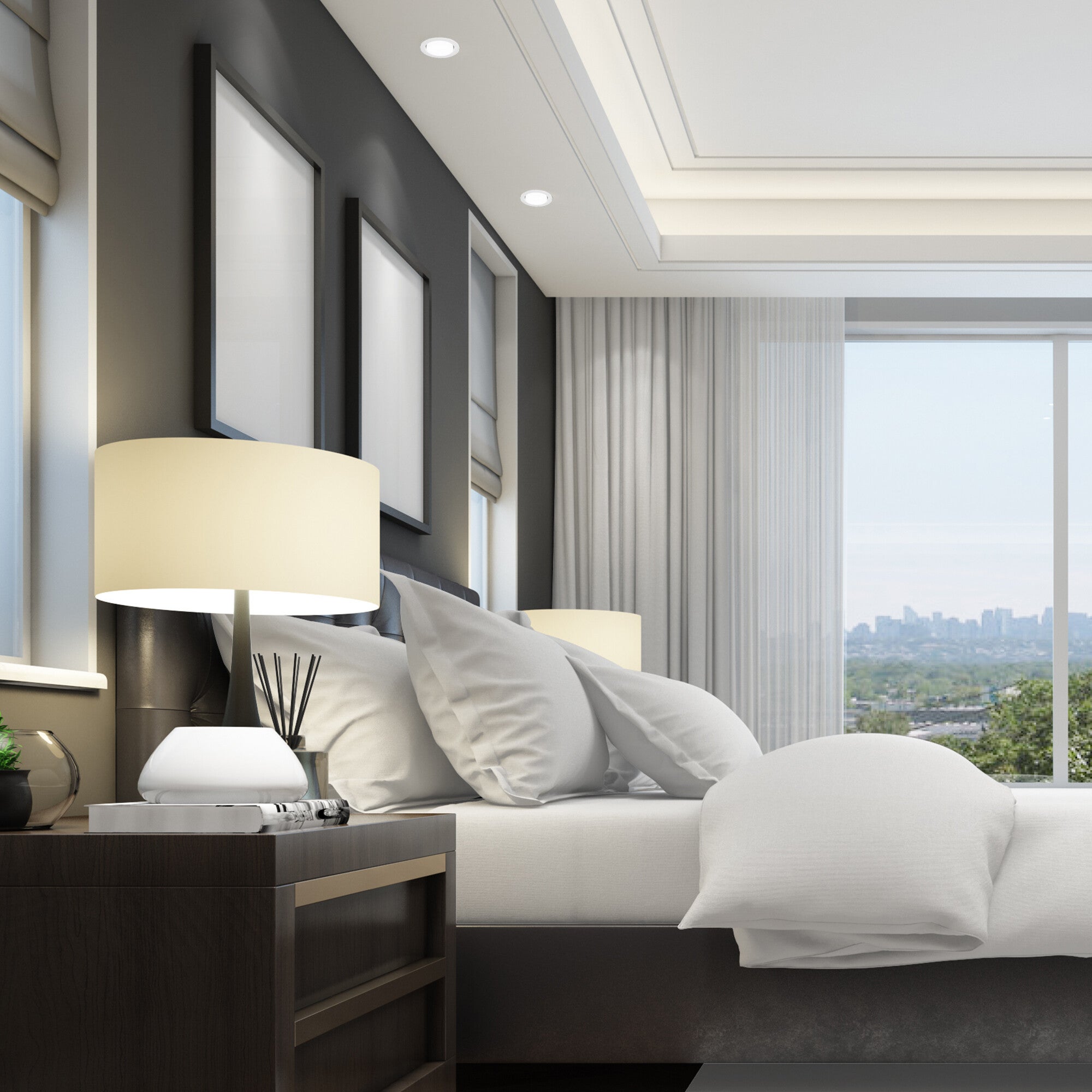 Oprawa podtynkowa Videx GX53 biała 1