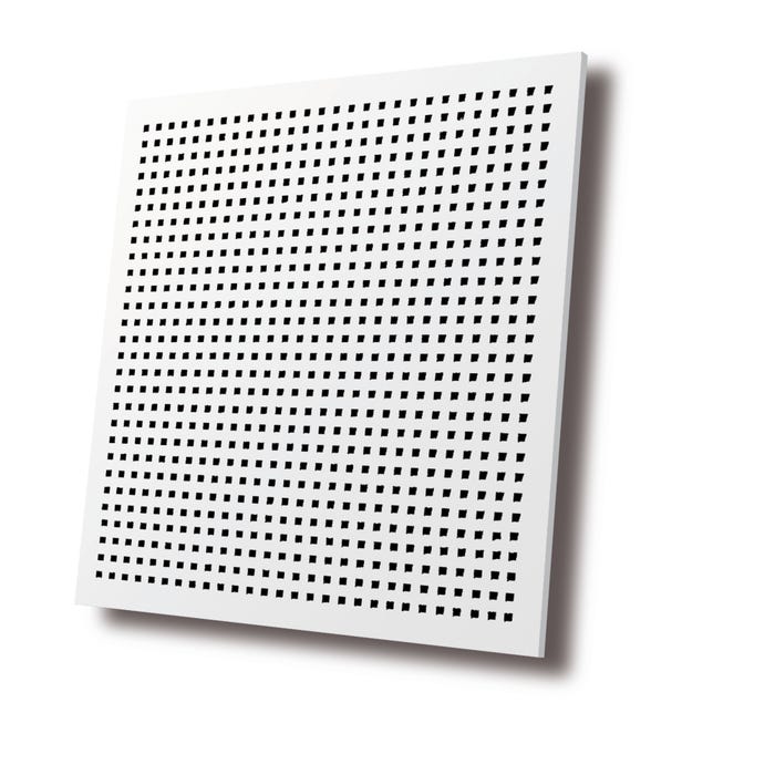 Płyta gipsowo-kartonowa do sufitów podwieszanych Rigips Gyptone Quattro 20 600x600x10