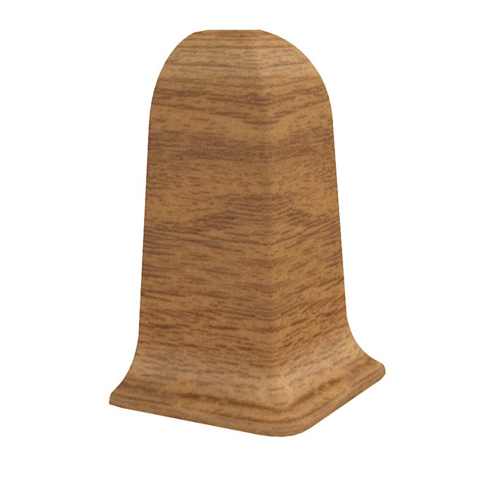 Narożnik zewnętrzny do listew przypodłogowych Smart Flex 33 115x55x21mm Dąb Palony