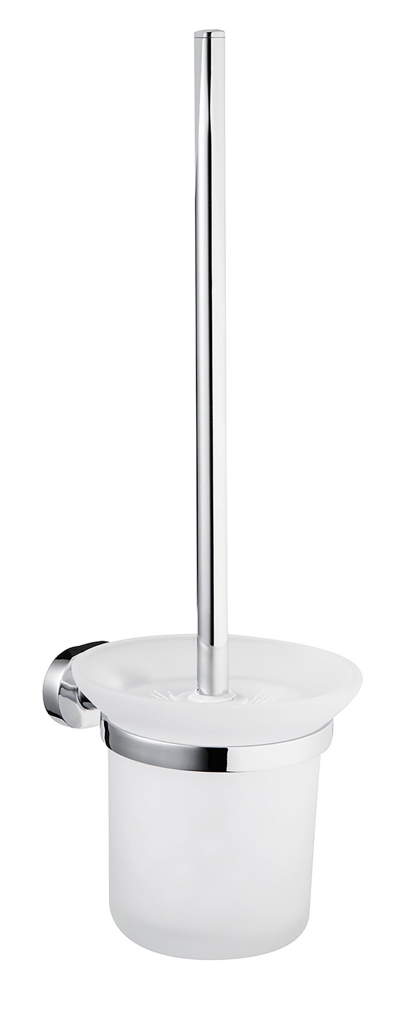 Szczotka toaletowa Bisk GO chrom